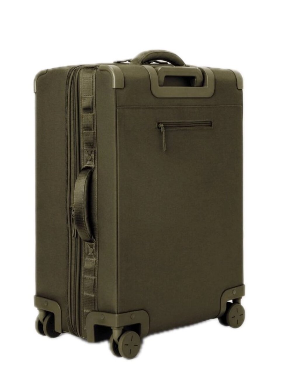 Dagne Dover Sydney 25" Checked Rolling Suitcase Luggage Dark Moss NEW - Picture 4 of 13